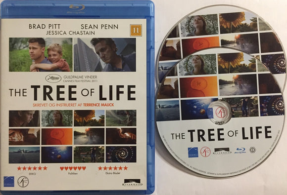 The Tree of Life Blu-ray *SUOMITXT* (2011, Brad Pitt, Terrence Malick)