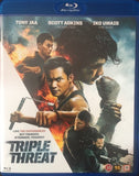 Triple Threat Blu-ray *SUOMITXT* (2019, Scott Adkins, Iko Uwais)