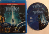 Tron: Perintö 3D+2D Blu-ray *SUOMITXT* (2010, 2-Disc, Jeff Bridges)