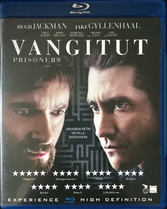 Vangitut Blu-ray *SUOMITXT* (2013, Jake Gyllenhaal, Hugh Jackman)