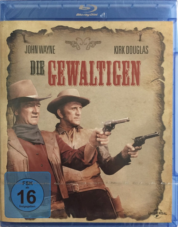 Kultaa El Pasoon Blu-ray *SUOMITXT* (1967, John Wayne, Kirk Douglas)