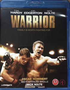 Warrior Blu-ray *SUOMITXT* (2011, Tom Hardy, Nick Nolte)