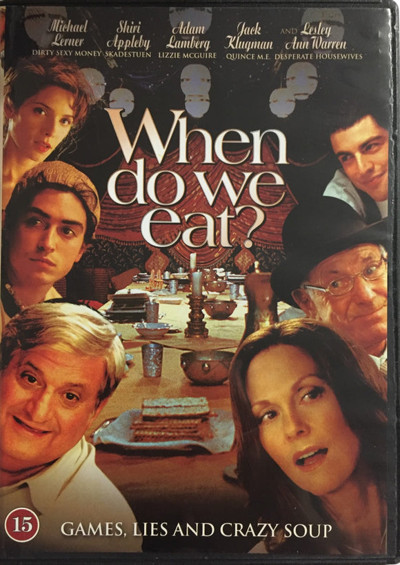 When Do We Eat? *SUOMITXT* (2005, Michael Lerner, Lesley Ann Warren)