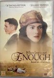 When Love Is not Enough *SUOMITXT* (2010, Winona Ryder, Barry Pepper)