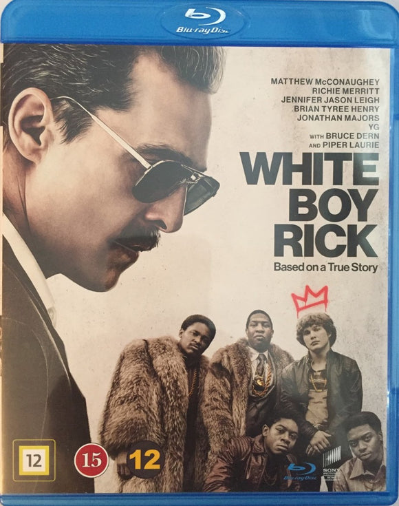 White Boy Rick Blu-ray *SUOMITXT* (2018, Matthew McConaughey)