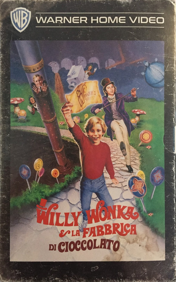 Jali ja Suklaatehdas Blu-ray *SUOMITXT* (1971, Gene Wilder, VHS Retro Box)