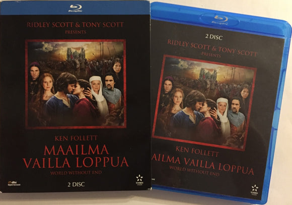 Maailma Vailla Loppua -minisarja Blu-ray *SUOMITXT* (2012, 2-disc)