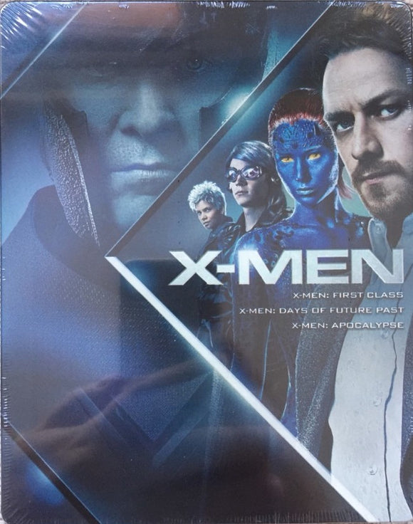 X-Men - Prequel Trilogy Blu-ray *SUOMITXT* (2011-16, 3-Disc, Steelbook)