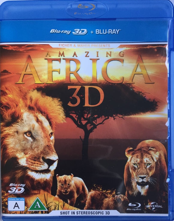 Amazing Africa 3D+2D Blu-ray *SUOMITXT* (2011)