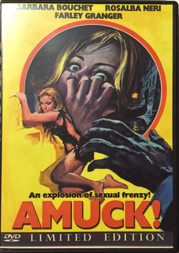 Amuck! *ENG.ÄÄNI* (1972, Giallo, Barbara Bouchet, Limited Edition)