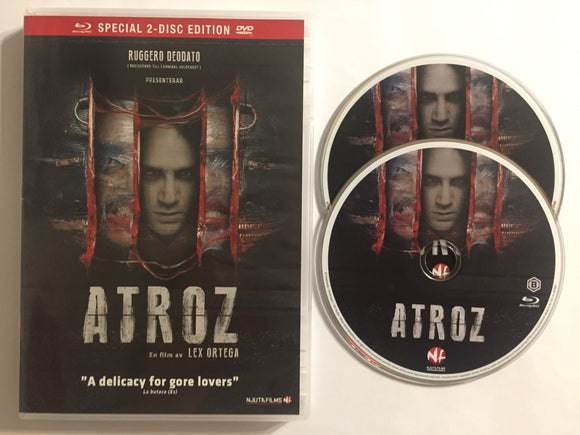 Atroz Blu-ray+DVD *SUOMITXT* (2015, Splatter, Special Edition)