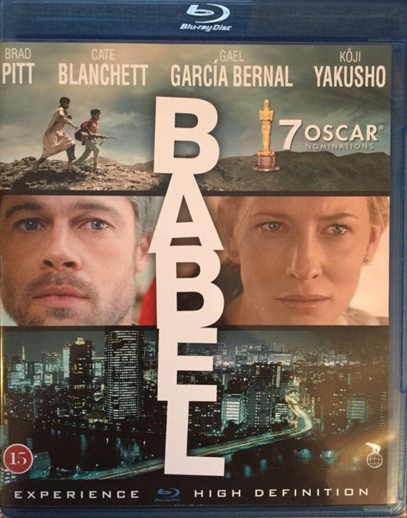 Babel Blu-ray *SUOMITXT* (2006, Brad Pitt, Cate Blanchett)