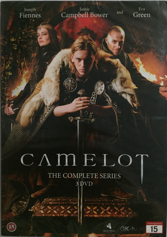 Camelot -minisarja *SUOMITXT* (2011, 3 DVD, Eva Green)