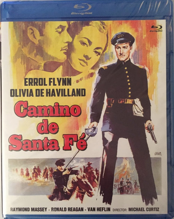 Santa Fen Sankari Blu-ray *ENG.ÄÄNI* (1940, Errol Flynn, Michael Curtiz)