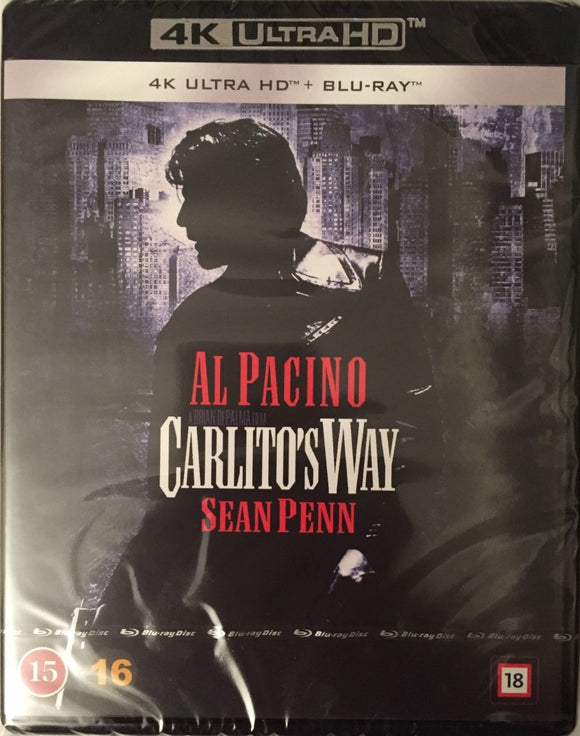 Carlito's Way 4K UHD *SUOMITXT* (1993, Al Pacino, Brian De Palma)