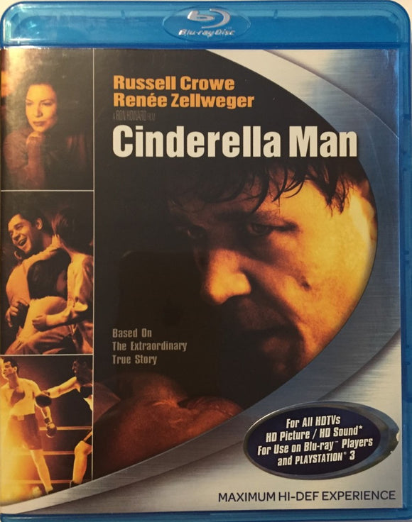 Cinderella Man Blu-ray *SUOMITXT* (2005, Russell Crowe, Renée Zellweger)