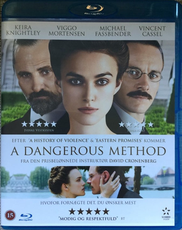 A Dangerous Method Blu-ray *SUOMITXT* (2011, David Cronenberg)