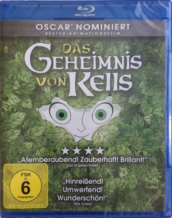 The Secret of Kells Blu-ray *ENG.TXT* (2009, Loistava animaatio)