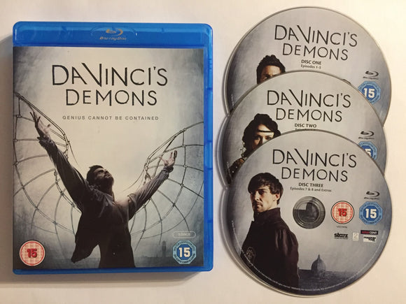 Da Vinci's Demons - Kausi 1 Blu-ray *ENG.TXT* (2013, 3-disc)