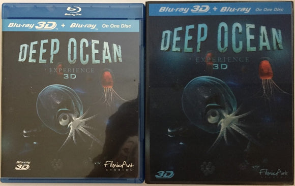 Deep Ocean Experience 3D+2D Blu-ray (2011, Musiikkiääniraita)