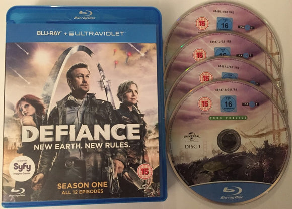 Defiance - Kausi 1 Blu-ray *ENG.TXT* (2013, 4-Disc)