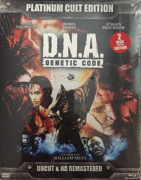 DNA - Viidakon Kauhu Blu-ray *ENG.ÄÄNI* (1996, Mark Dacascos, Leikkaamaton)