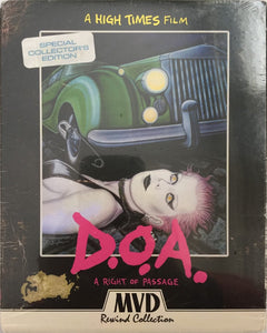 D.O.A. - A Right of Passage Blu-ray *ENG.ÄÄNI* (1980, 2-disc)