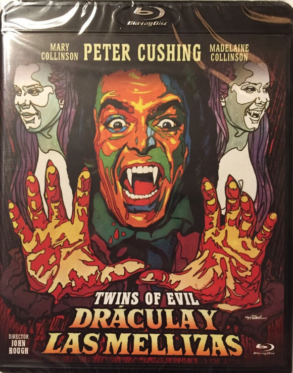 Pirun Kaksoset Blu-ray *ENG.ÄÄNI* (1971, Hammer, Peter Cushing)