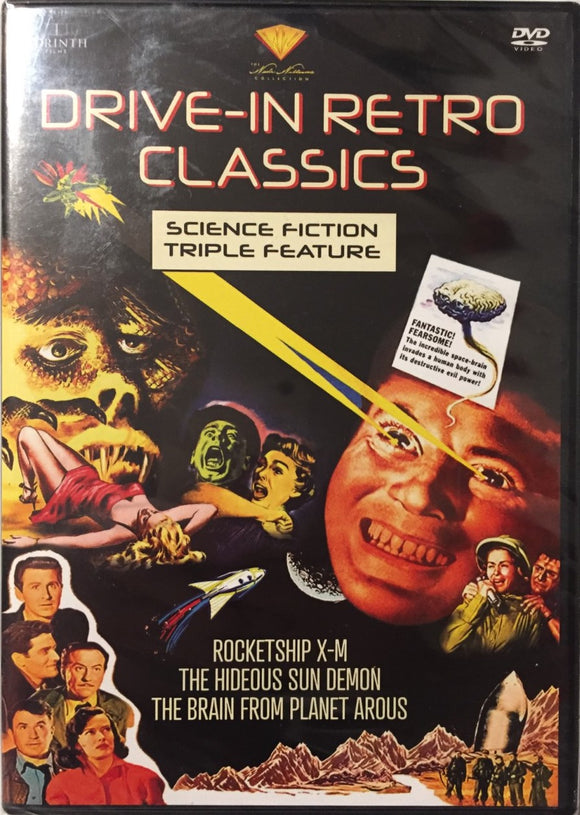 Drive In Classics Drive-in Retro Classics DVD *ENG.ÄÄNI* (1950-1958, 3 DVD) – Cinefiili