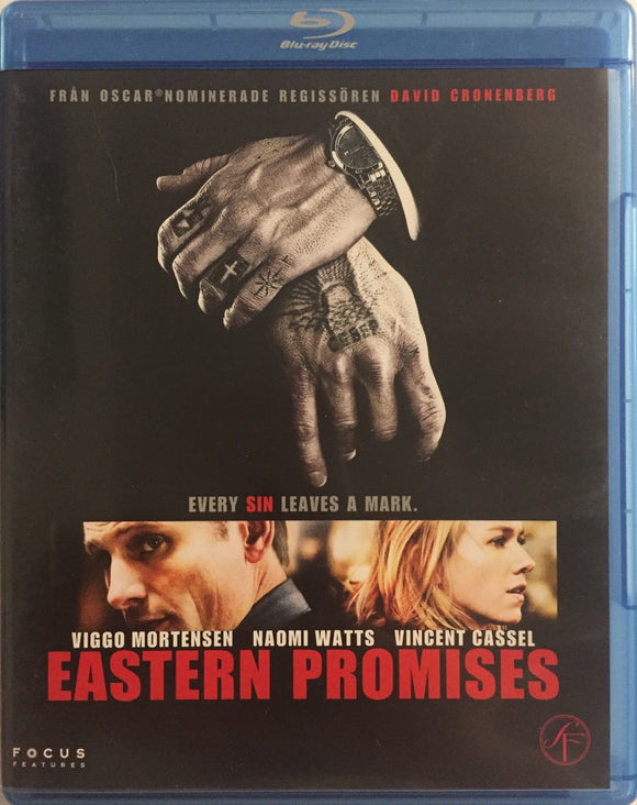 Eastern Promises Blu-ray *SUOMITXT* (2007, David Cronenberg)