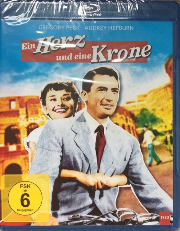 Loma Roomassa Blu-ray *SUOMITXT* (1953, Audrey Hepburn)