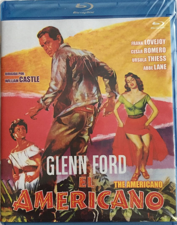 Totinen Americano Blu-ray *ENG.ÄÄNI* (1955, Glenn Ford, William Castle)