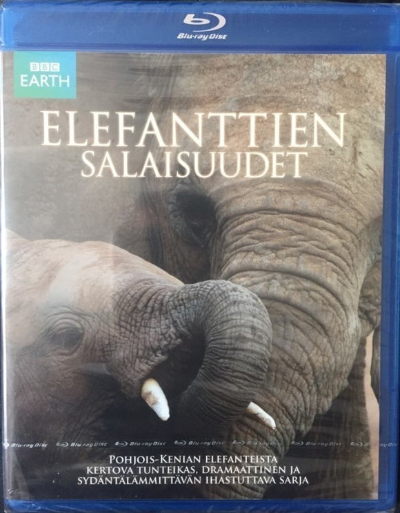 Elefanttien Salaisuudet -minisarja Blu-ray *SUOMITXT* (2009, BBC-luontodokumentti)