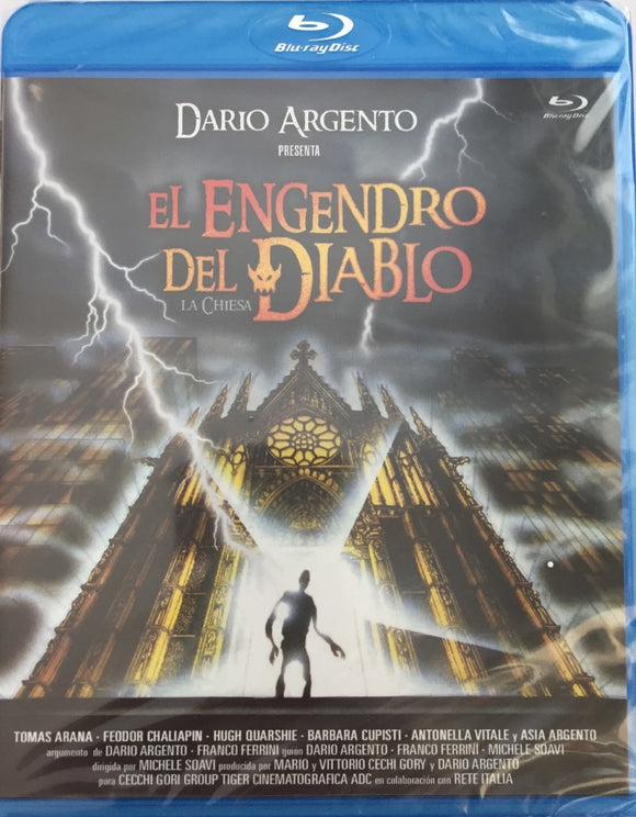 The Church Blu-ray *ENG.ÄÄNI* (1989, Dario Argento, Michele Soavi)