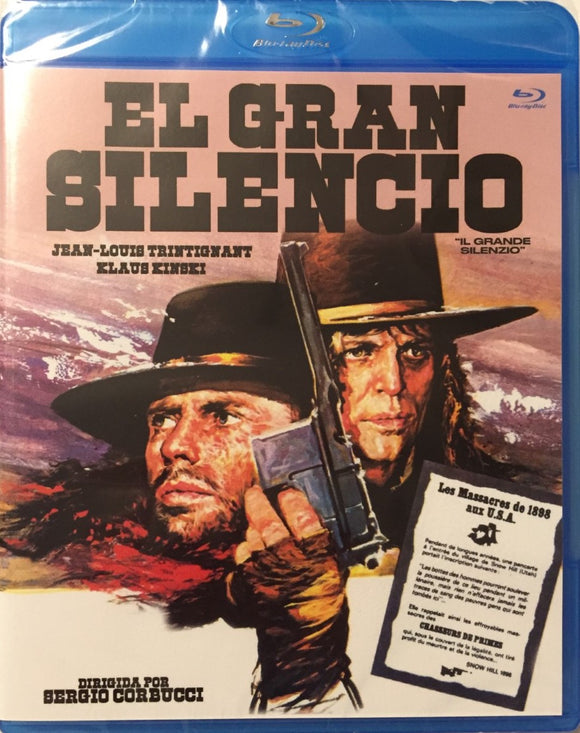 Suuri Hiljaisuus Blu-ray *ENG.TXT* (1968, Klaus Kinski, Sergio Corbucci)