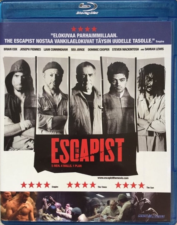 The Escapist Blu-ray *SUOMITXT* (2008, Joseph Fiennes, Brian Cox)