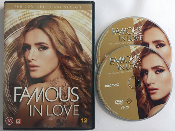 Famous in Love - Kausi 1 *SUOMITXT* (2017, 2 DVD, Bella Thorne)