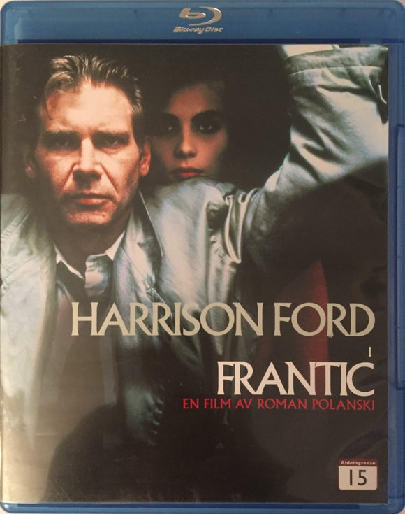 Frantic Blu-ray *SUOMITXT* (1988, Harrison Ford, Roman Polanski)