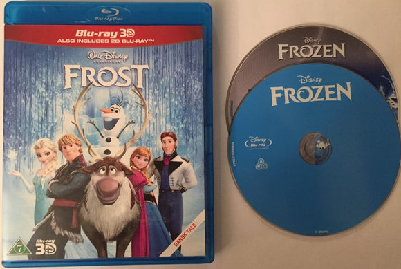 Frozen - Huurteinen Seikkailu 3D+2D *SUOMIÄÄNI/TXT* (2-Disc)