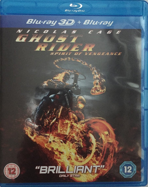 Ghost Rider - Koston Henki 3D+2D Blu-ray *ENG.TXT* (2011, Nicolas Cage)