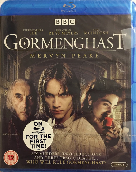 Gormenghast -minisarja Blu-ray *ENG.TXT* (2000, Christopher Lee)