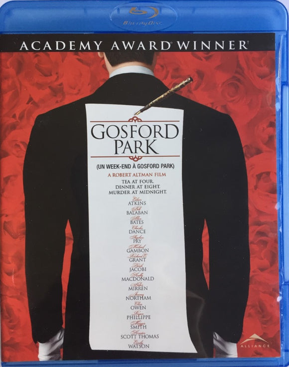 Gosford Park Blu-ray *ENG.ÄÄNI* (2001, Robert Altman)