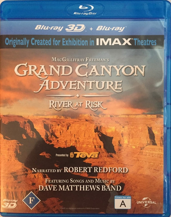 Grand Canyon Adventure 3D+2D Blu-ray *SUOMITXT* (2010