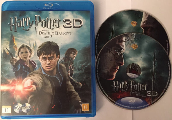 Harry Potter ja Kuoleman Varjelukset, Osa 2 3D+2D Blu-ray *SUOMITXT* (2011)