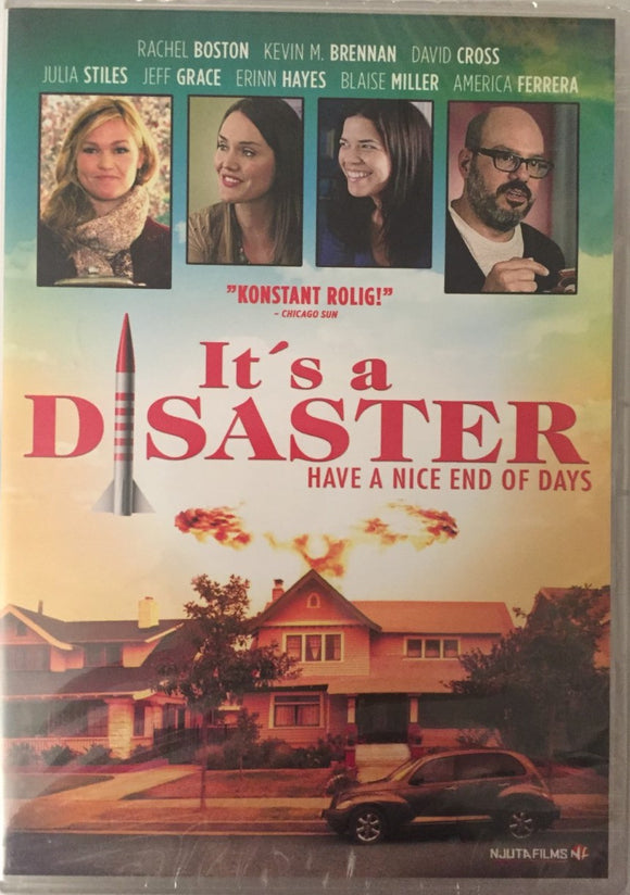 It's a Disaster *ENG.ÄÄNI* (2012, Julia Stiles, Maailmanloppu -komedia)