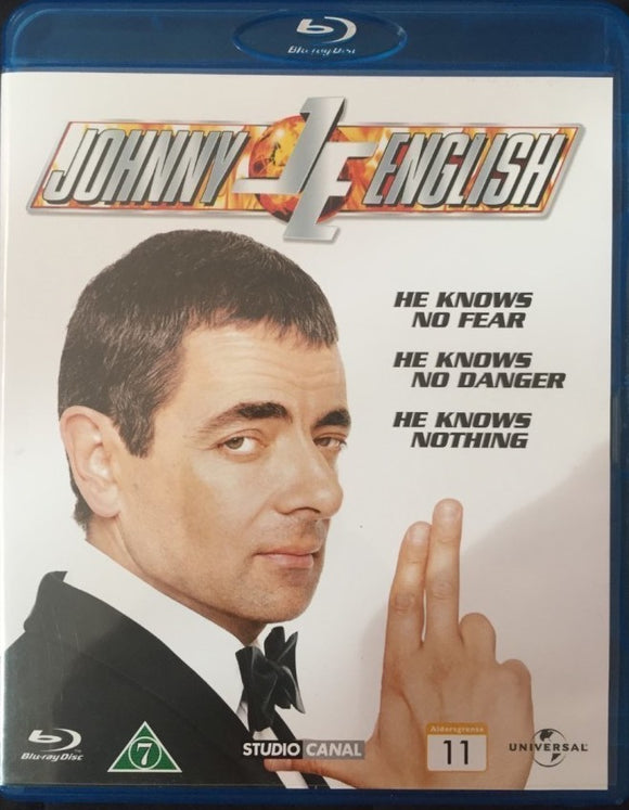 Johnny English Blu-ray *SUOMITXT* (2003, John Malkovich)