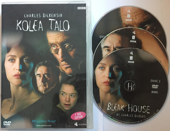 Kolea Talo -minisarja *SUOMITXT* (2005, 3 DVD, Gillian Anderson)