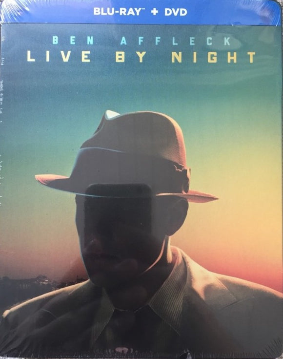 Live by Night Blu-ray *SUOMITXT* (2016, Steelbook, Ben Affleck, 2-disc)