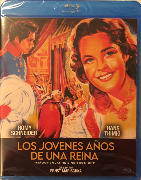 Kuningatar Seikkailee Blu-ray *ENG.TXT* (1954, Romy Schneider)