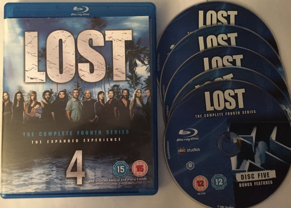 Lost - Kausi 4 Blu-ray *SUOMITXT* (2006, 5-disc)